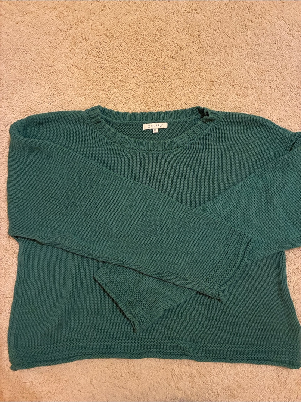 Z Supply Women’s Cotton Crewneck Sweater